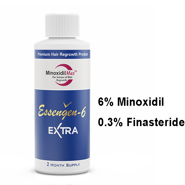 0.3% topical finasteride with 6% minoxidil